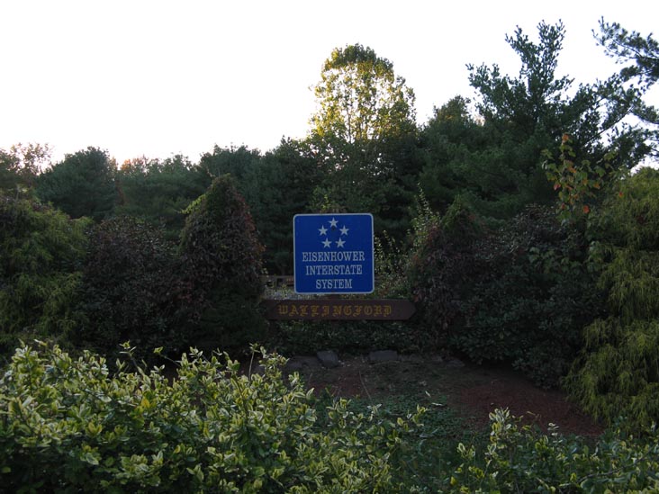 Wallingford Rest Area, Interstate 91, Connecticut, November 10, 2010