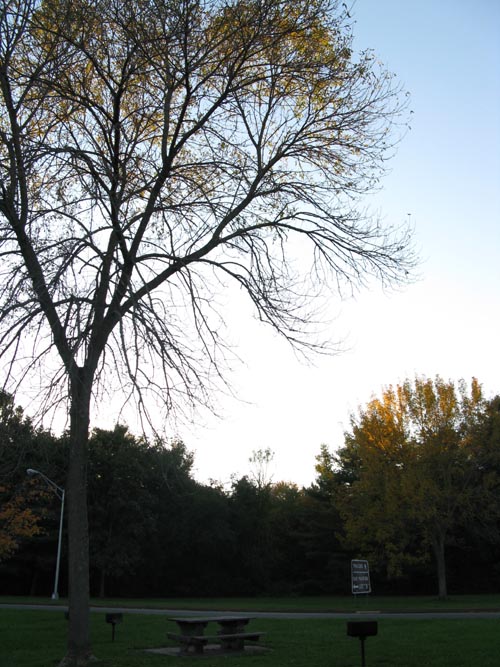 Wallingford Rest Area, Interstate 91, Connecticut, November 10, 2010