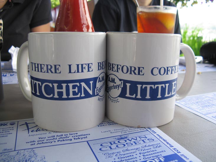 Coffee Mugs, Kitchen Little, 135 Greenmanville Avenue, Mystic, Connecticut