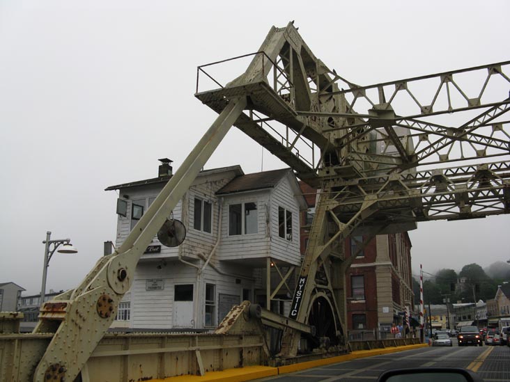 Mystic River Bascule Bridge, Main Street, Mystic, Connecticut