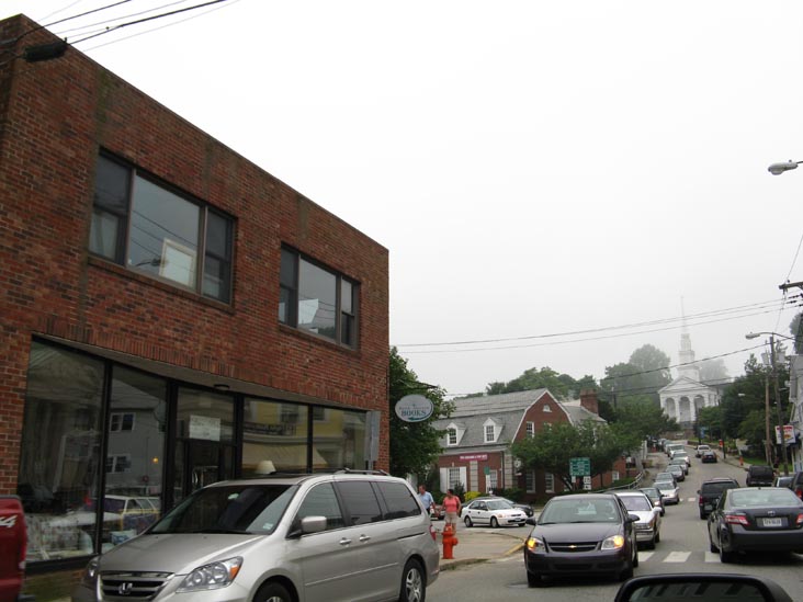 West Main Street and Water Street, Mystic, Connecticut