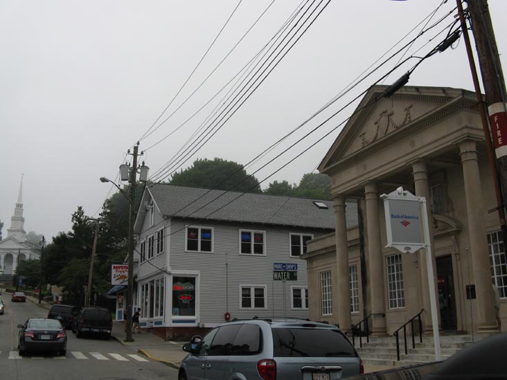 Mystic Pizza, West Main Street and Water Street, Mystic, Connecticut