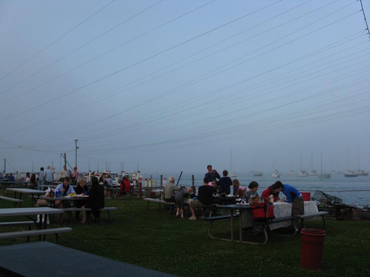 Picnic Area, Abbott's Lobster in the Rough, 117 Pearl Street, Noank, Connecticut