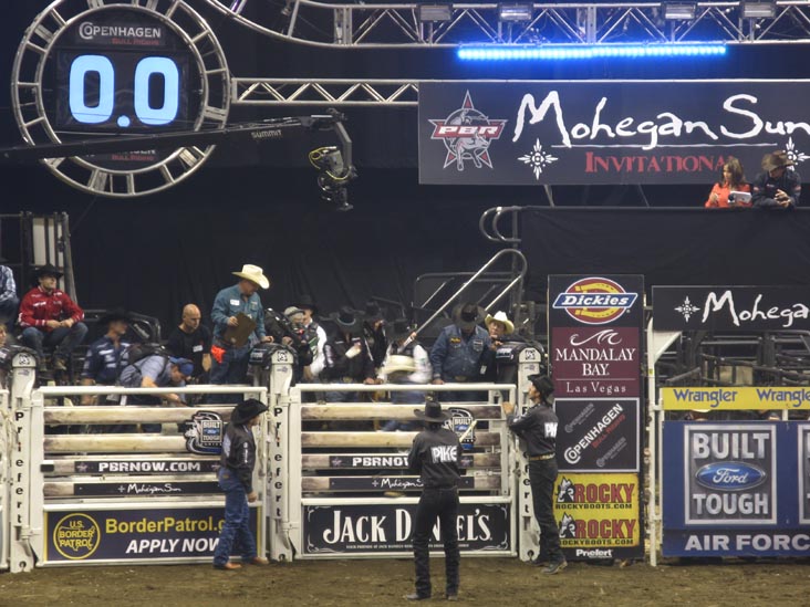 Professonial Bull Riding Built Ford Tough Series, Mohegan Sun Arena, Mohegan Sun, Uncasville, Connecticut, October 18, 2008
