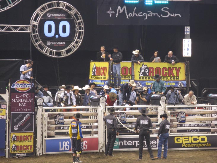 Professonial Bull Riding Built Ford Tough Series, Mohegan Sun Arena, Mohegan Sun, Uncasville, Connecticut, October 18, 2008
