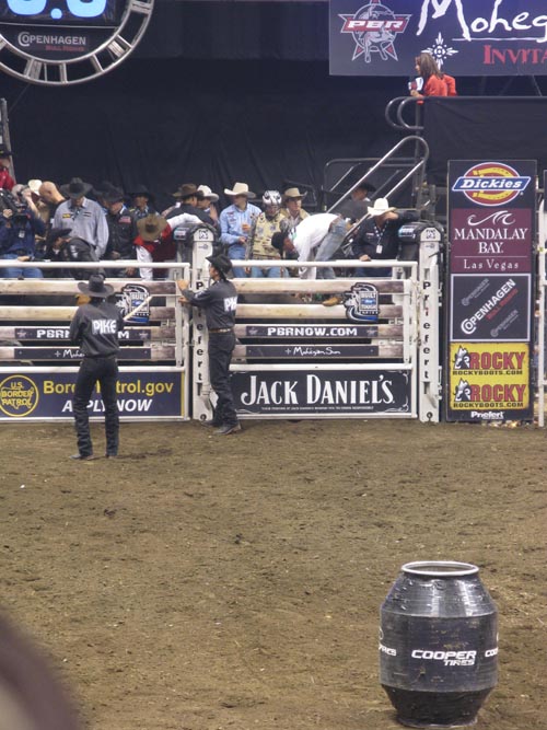 Professonial Bull Riding Built Ford Tough Series, Mohegan Sun Arena, Mohegan Sun, Uncasville, Connecticut, October 18, 2008