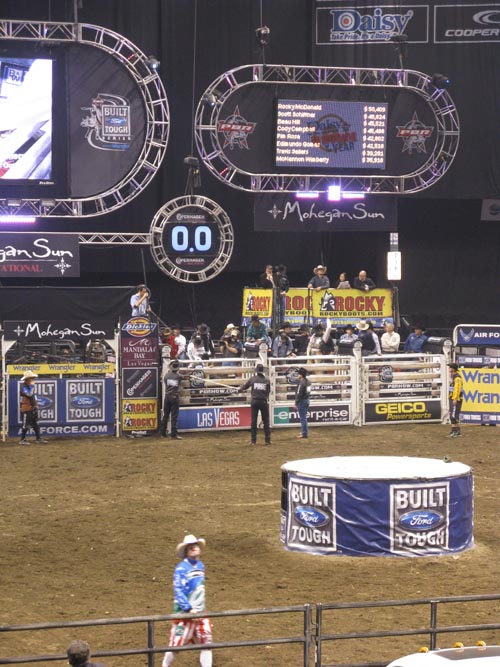 Professonial Bull Riding Built Ford Tough Series, Mohegan Sun Arena, Mohegan Sun, Uncasville, Connecticut, October 18, 2008