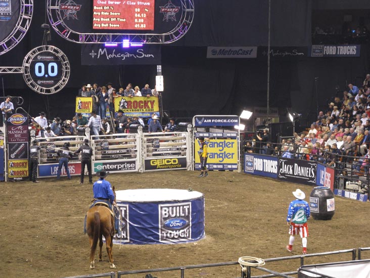 Professonial Bull Riding Built Ford Tough Series, Mohegan Sun Arena, Mohegan Sun, Uncasville, Connecticut, October 18, 2008