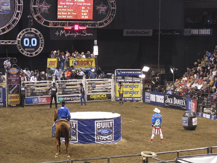 Professonial Bull Riding Built Ford Tough Series, Mohegan Sun Arena, Mohegan Sun, Uncasville, Connecticut, October 18, 2008