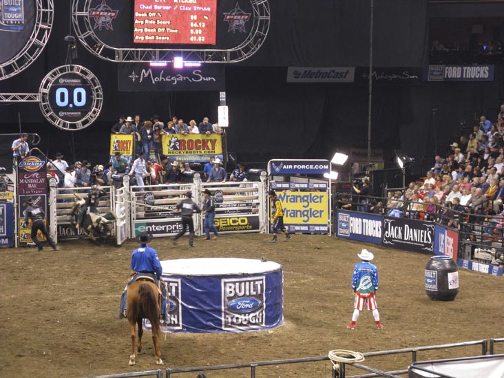 Professonial Bull Riding Built Ford Tough Series, Mohegan Sun Arena, Mohegan Sun, Uncasville, Connecticut, October 18, 2008