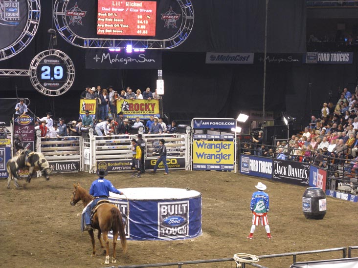 Professonial Bull Riding Built Ford Tough Series, Mohegan Sun Arena, Mohegan Sun, Uncasville, Connecticut, October 18, 2008