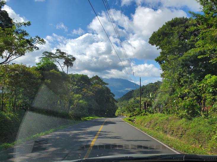 Looking Down Camino al Parque Toward Bijagua de Upala Near Spring Paradise Bijagua, Costa Rica, December 30, 2021