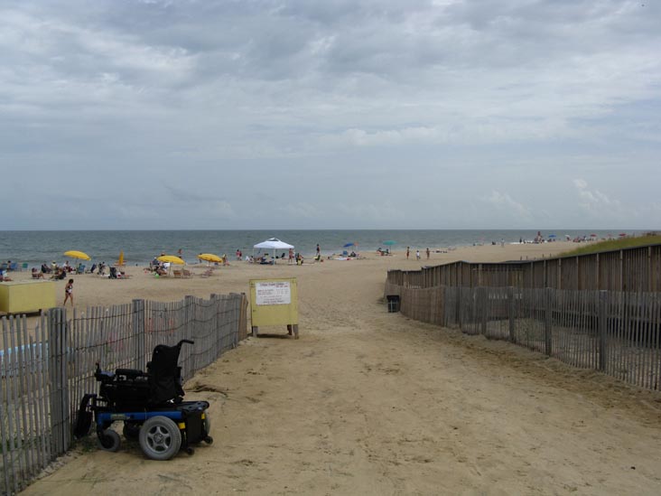 Beach Near Ocean View Parkway, Bethany Beach, Delaware, August 28, 2009