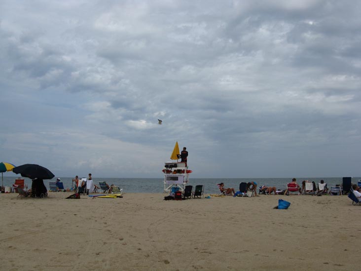 Beach Near Ocean View Parkway, Bethany Beach, Delaware, August 28, 2009