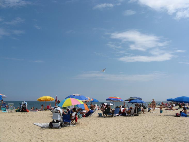 Beach Near Garfield Parkway Off Bethany Beach Boardwalk, Bethany Beach, Delaware, August 30, 2009