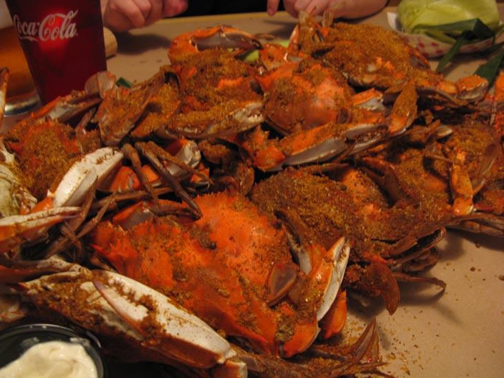 Crab Feast, The Blue Crab, 210 Garfield Parkway, Bethany Beach, Delaware