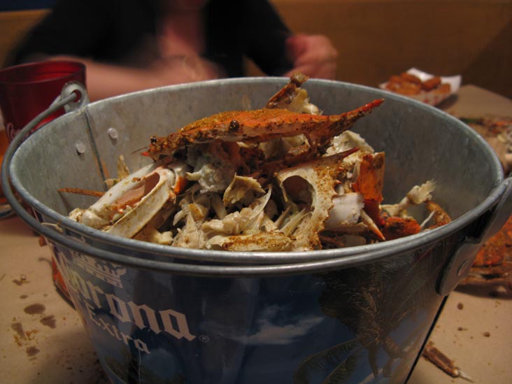 Crab Feast Bucket, The Blue Crab, 210 Garfield Parkway, Bethany Beach, Delaware