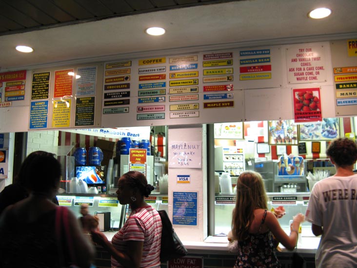 The Ice Cream Store, 6 Rehoboth Avenue, Rehoboth Beach, Delaware