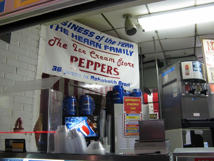 The Ice Cream Store, 6 Rehoboth Avenue, Rehoboth Beach, Delaware