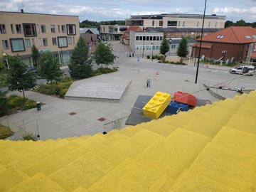 Ole Kirks Plads, LEGO House, Billund, Denmark, July 27, 2025
