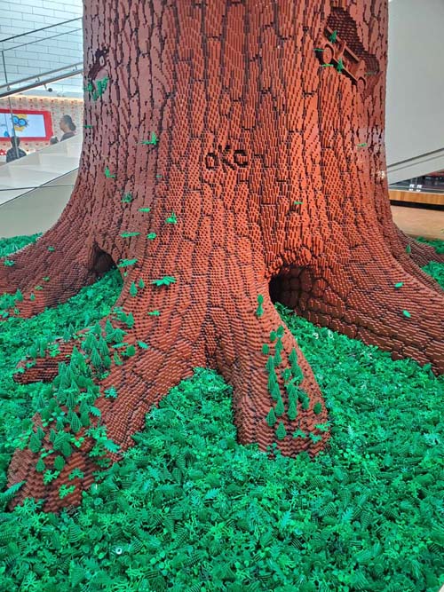 Tree of Creativity, LEGO House, Billund, Denmark, July 27, 2025