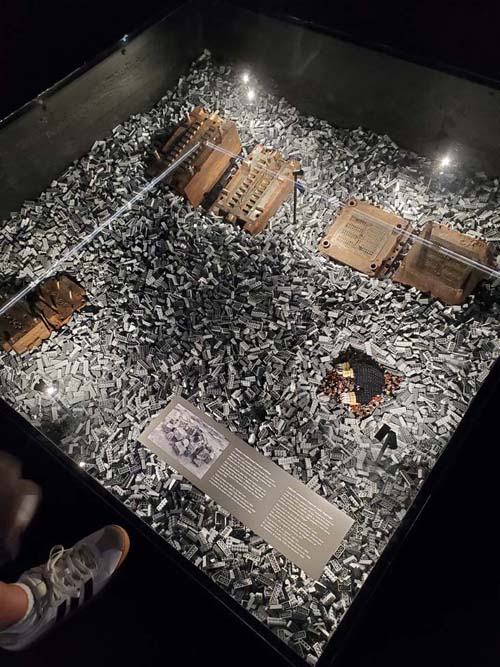 Obsolete Moulds Installation, History Collection, LEGO House, Billund, Denmark, July 27, 2025