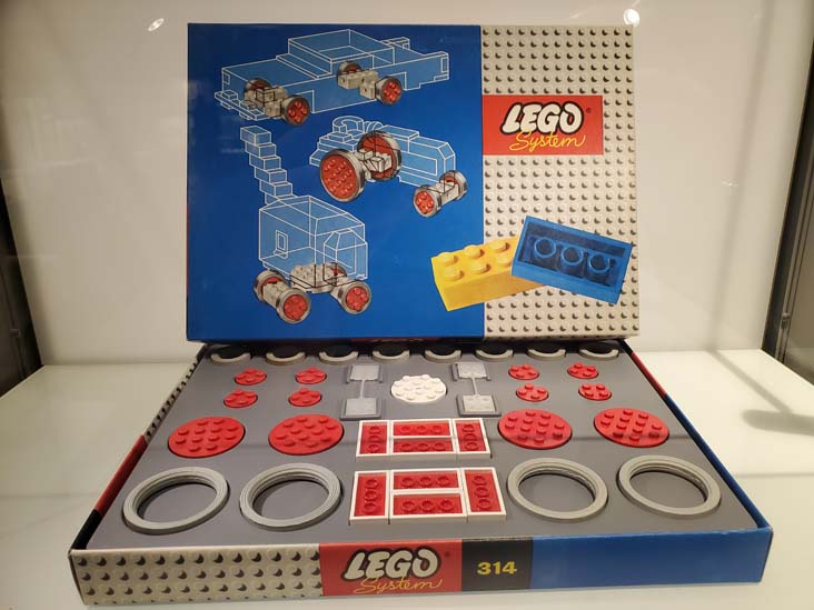 Lego Set, History Collection, LEGO House, Billund, Denmark, July 27, 2025