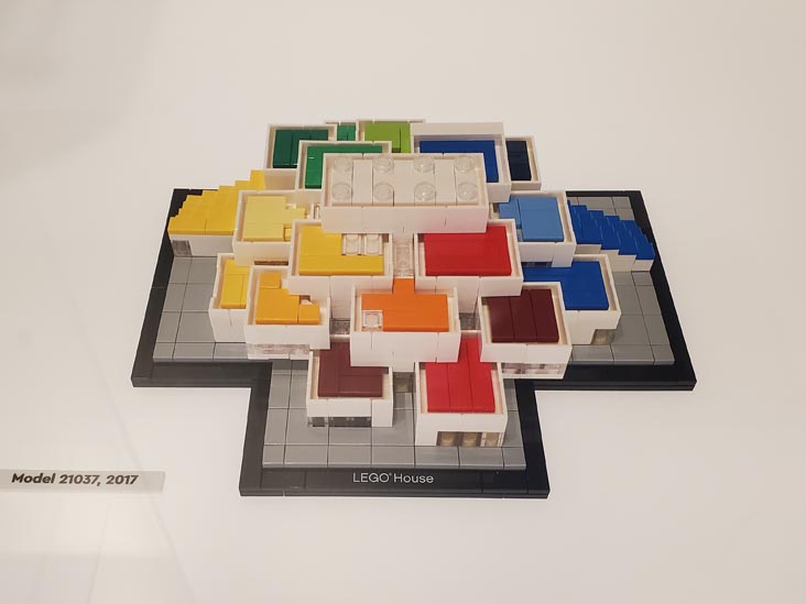 LEGO House Model, History Collection, LEGO House, Billund, Denmark, July 27, 2025