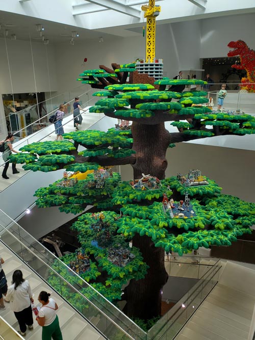 Tree of Creativity, LEGO House, Billund, Denmark, July 27, 2025