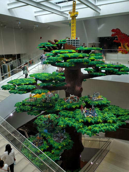 Tree of Creativity, LEGO House, Billund, Denmark, July 27, 2025