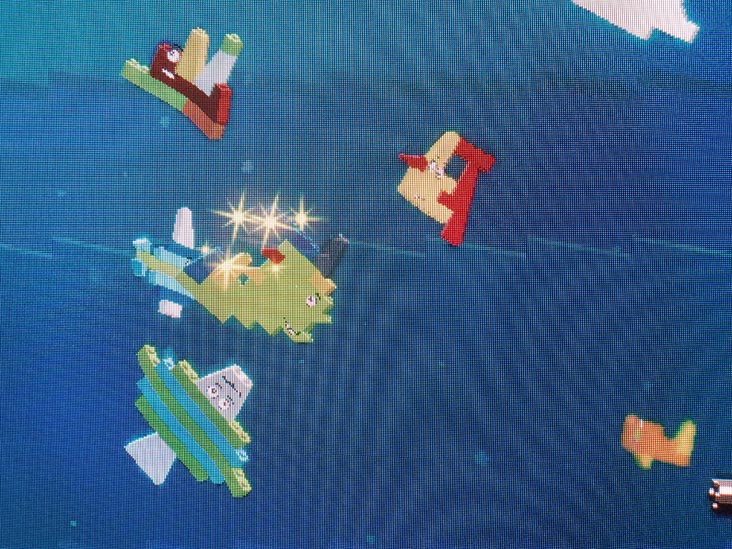 LEGO Sea Animal Aquarium, Yellow Zone, LEGO House, Billund, Denmark, July 27, 2025