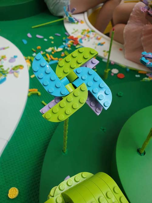 LEGO Flower Artist, Yellow Zone, LEGO House, Billund, Denmark, July 27, 2025