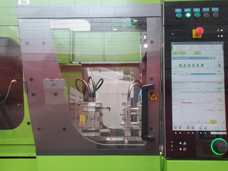 Six Bricks Experience Moulding Machine, LEGO House, Billund, Denmark, July 27, 2025