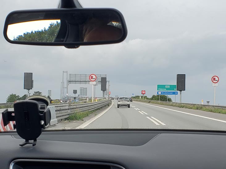 Storebæltsbroen/Great Belt Bridge Between Zealand and Funen, Denmark, July 27, 2025