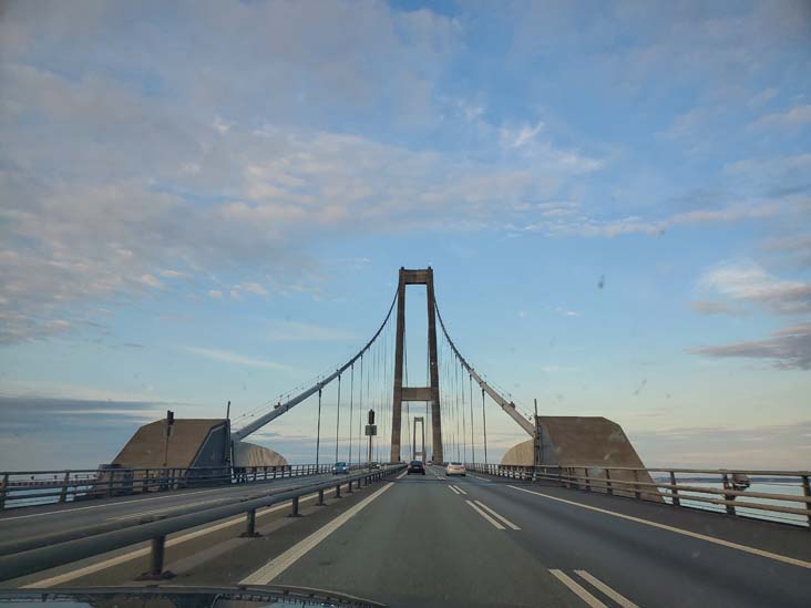 Storebæltsbroen/Great Belt Bridge Between Zealand and Funen, Denmark, July 27, 2025