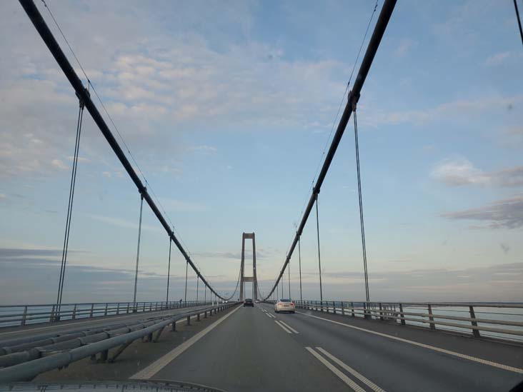 Storebæltsbroen/Great Belt Bridge Between Zealand and Funen, Denmark, July 27, 2025