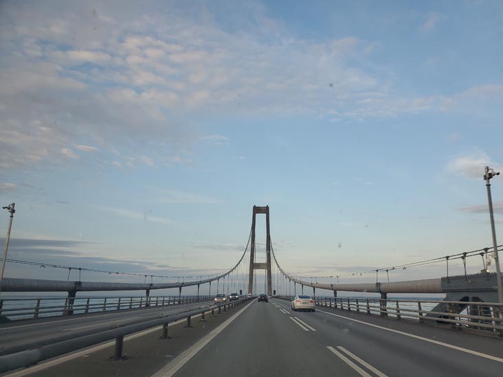 Storebæltsbroen/Great Belt Bridge Between Zealand and Funen, Denmark, July 27, 2025