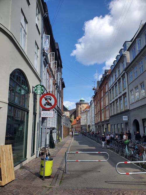 Looking East Down Krystalgade From Fiolstræde, Copenhagen, Denmark, July 28, 2025