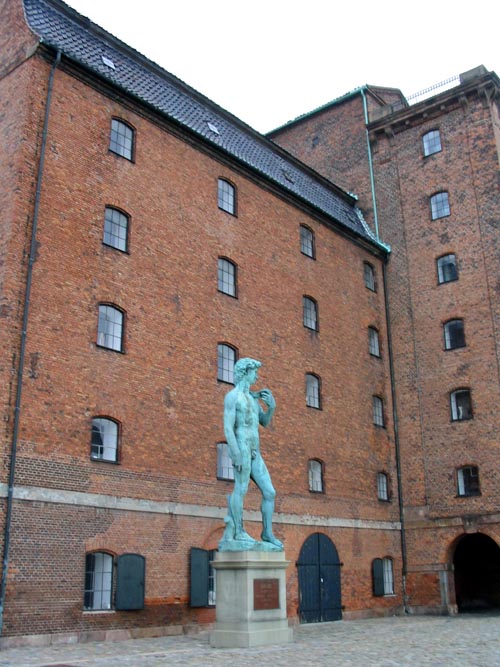 David Statue, Copenhagen Outer Harbor (Yderhavn), Copenhagen, Denmark