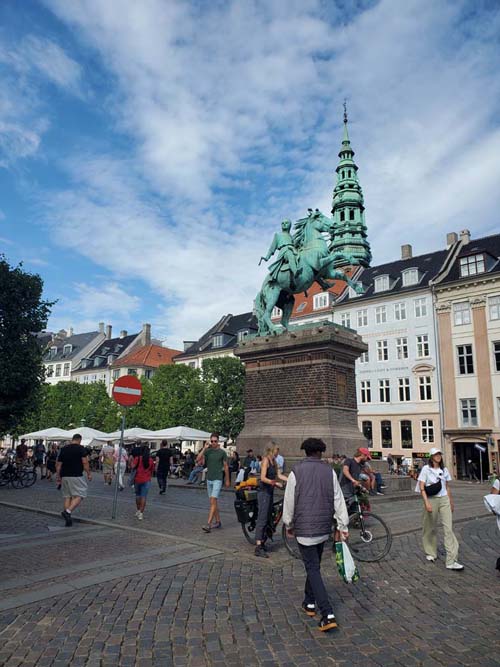 Bishop Absalon Statue, Højbro Plads, Copenhagen, Denmark, July 23, 2025