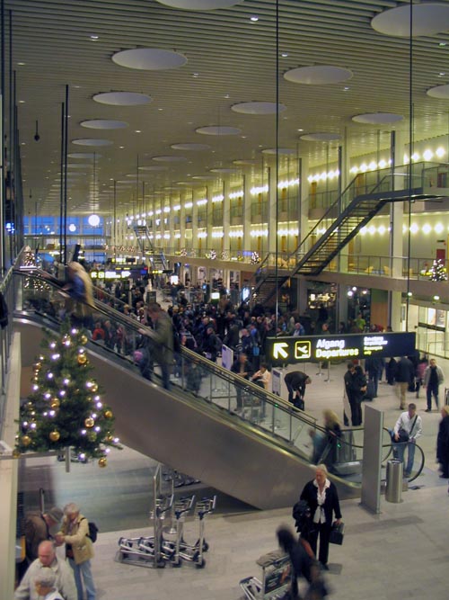 Terminal 2, Copenhagen Airport (Københavns Lufthavn), Kastrup, Denmark