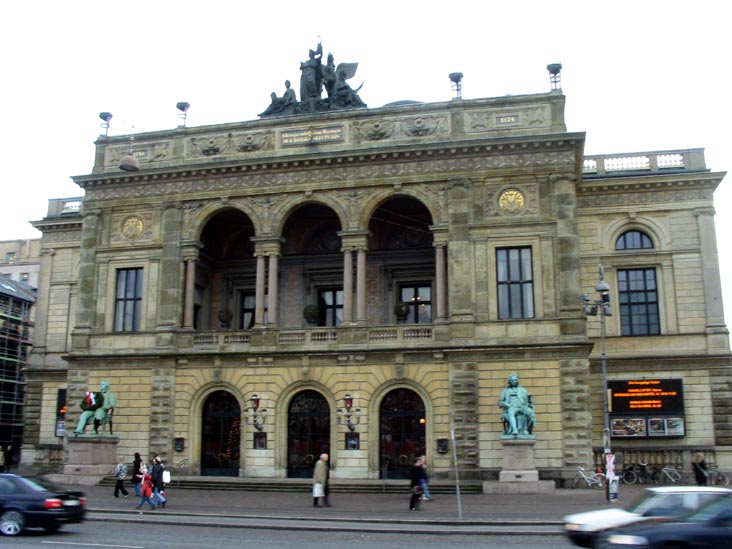 Royal Theatre, Kongens Nytorv (King's New Square), Copenhagen, Denmark
