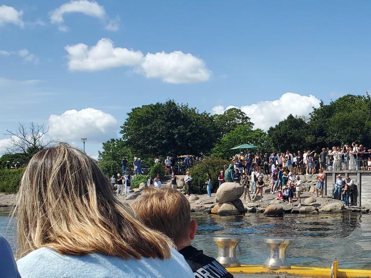 The Little Mermaid (Den Lille Havfrue), Inner Harbor, Netto-Bådene Boat Tour, Copenhagen, Denmark, July 28, 2025
