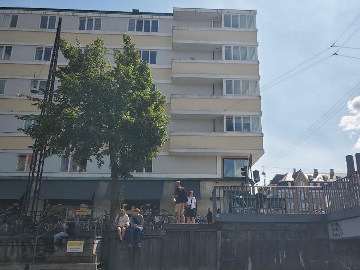 Lagkagehuset From Christianshavn Canal, Netto-Bådene Boat Tour, Copenhagen, Denmark, July 28, 2025