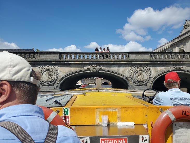 Marmorbroen, Frederiksholms Kanal, Netto-Bådene Boat Tour, Copenhagen, Denmark, July 28, 2025