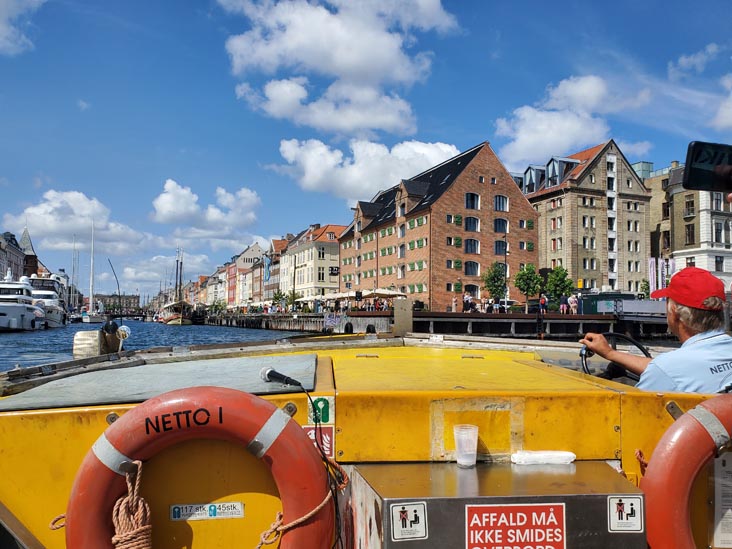 Nyhavn, Netto-Bådene Boat Tour, Copenhagen, Denmark, July 28, 2025