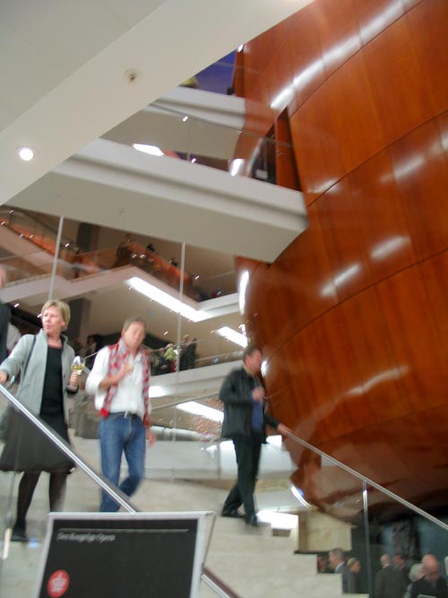 Foyer, Operaen, Holmen, Copenhagen, Denmark, November 18, 2007