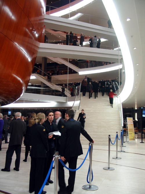 Foyer, Operaen, Holmen, Copenhagen, Denmark, November 18, 2007