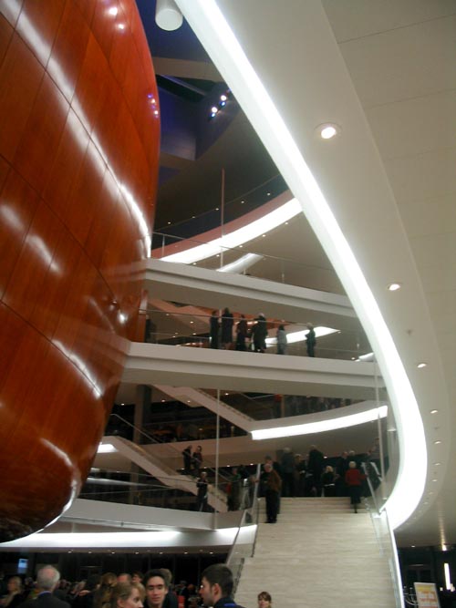 Foyer, Operaen, Holmen, Copenhagen, Denmark, November 18, 2007