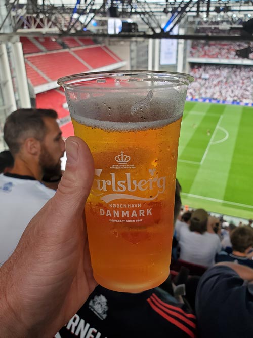 Carlsburg Beer, Parken Stadium, Copenhagen, Denmark, July 26, 2025
